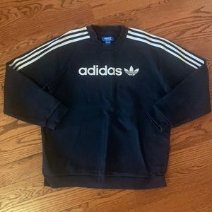 New no tags adidas 3  stripes sweatshirt